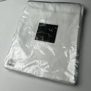 RH Restoration Hardware Piped Cotton Sateen Shower Curtain 72x72 Fog 10026078FOG